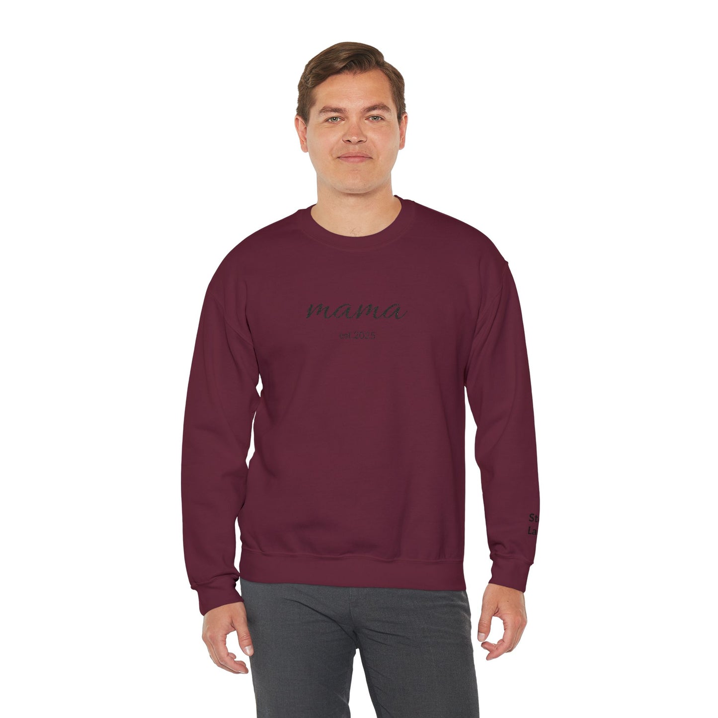 mama sweatshirt | simple script mom pullover - TRV
