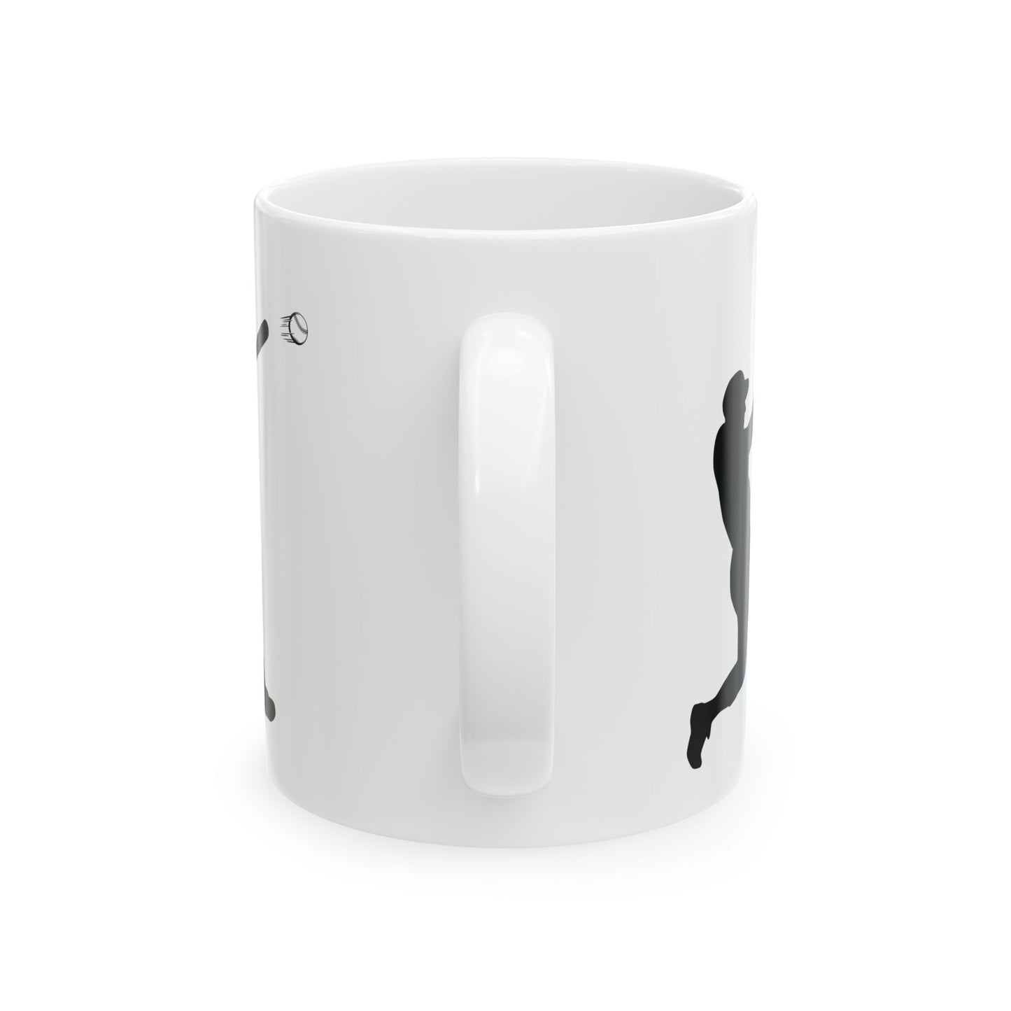Baseball Ceramic Mug for Athletes, Motivational Gift for Coaches, Perfect for Birthdays, Team Events, or Just for Coffee Lovers