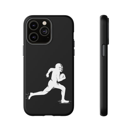 Football Player Phone Case, Tough Cases, Sports Phone Cover, Gift for Athletes, iPhone & Samsung Accessories, Running Player Design - TRV