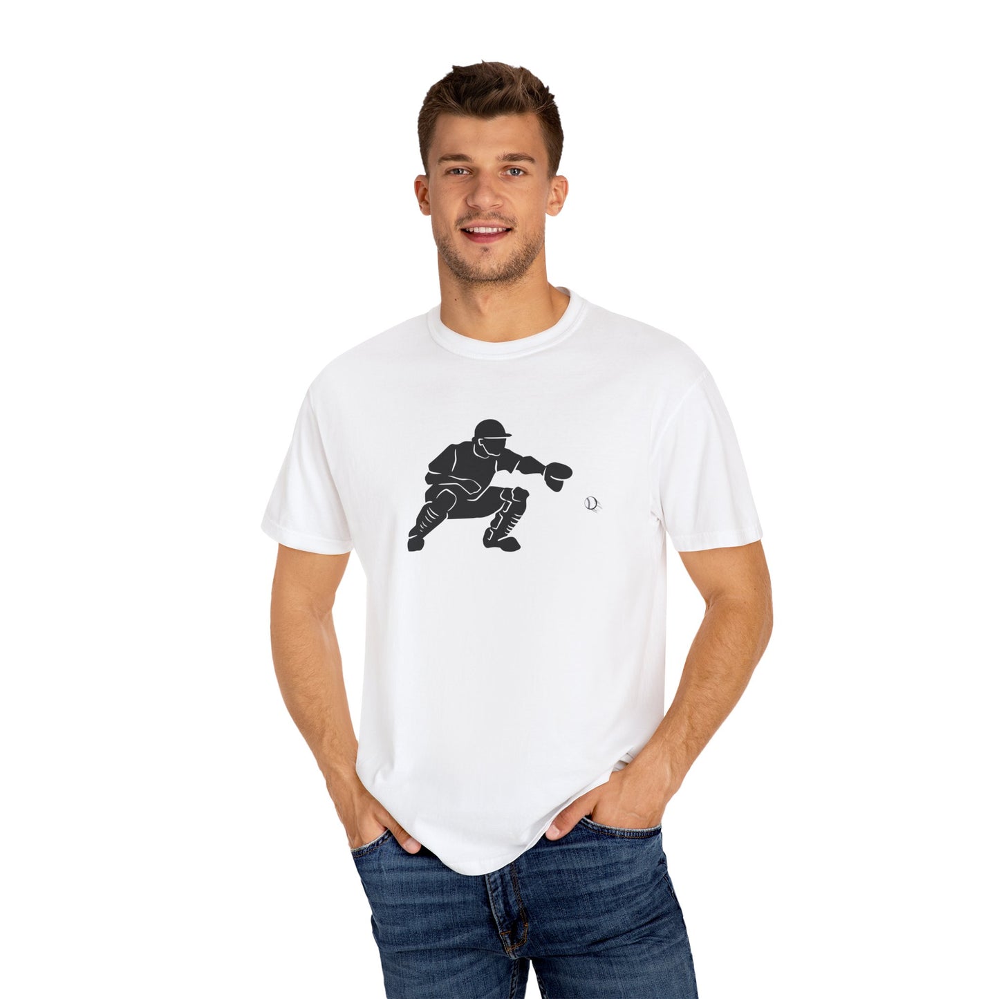 Stylish Unisex Baseball Catcher T-Shirt with Catcher Design, Sports Tee, Baseball Fan Gift, Athletic Apparel, Gift for Him/Her - TRV