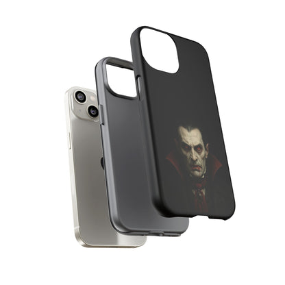 Vampire Phone Case - Tough Cases for Halloween, Gothic Decor, Gifts for Horror Fans, Spooky Accessories, Unique Cellphone Cover - TRV