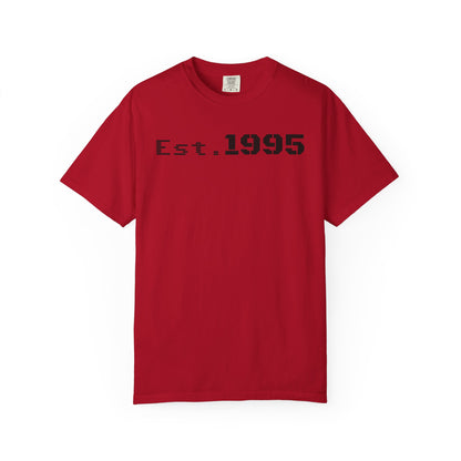 Vintage Est. 1995 T-Shirt, Retro Unisex Tee, Perfect Gift for Birthdays, Casual Wear, Nostalgic Apparel - TRV