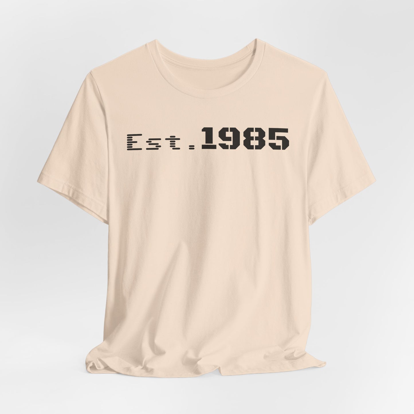 Est. 1985 Vintage Unisex Tee, Retro Birthday T-Shirt, Perfect Gift for 1980s Lovers, Casual Apparel, Timeless Style
