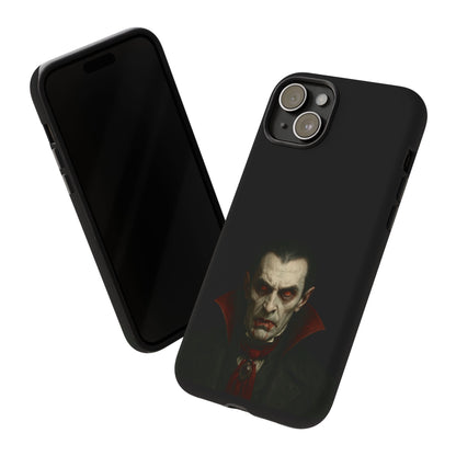Vampire Phone Case - Tough Cases for Halloween, Gothic Decor, Gifts for Horror Fans, Spooky Accessories, Unique Cellphone Cover - TRV