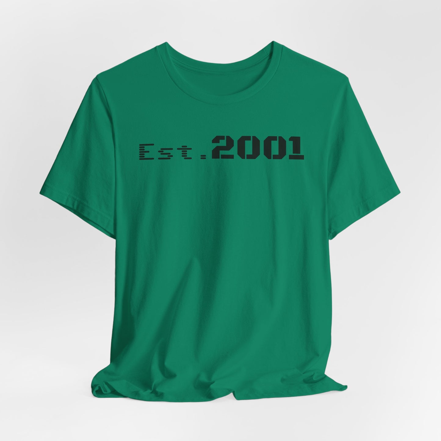 Est. 2001 Unisex Tee - Timeless Casual Wear, Birthday Gift, Nostalgic Fashion, Everyday Comfort, Trendy Streetwear