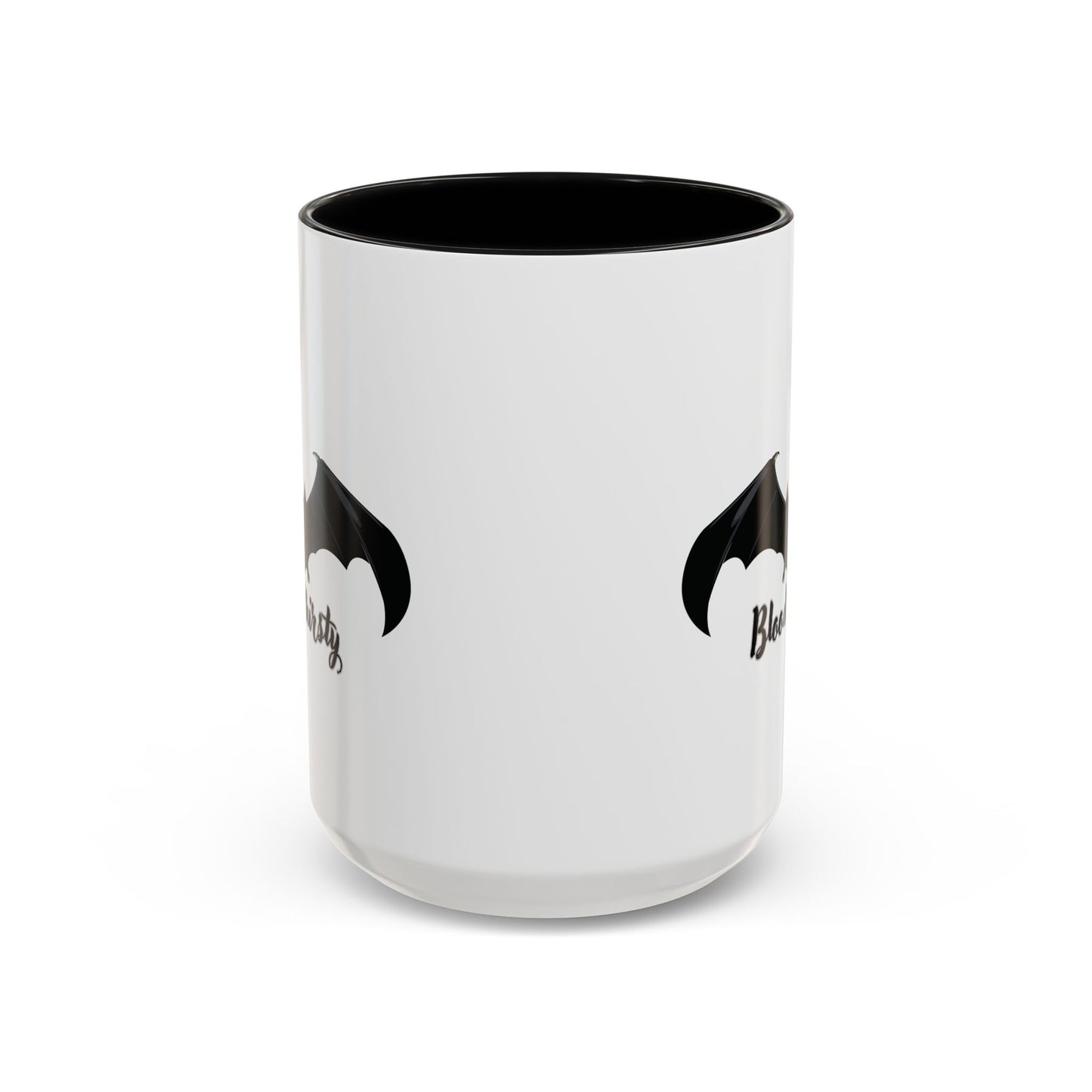Bloodthirsty Bat Coffee Mug - Unique Halloween and Gothic Accents