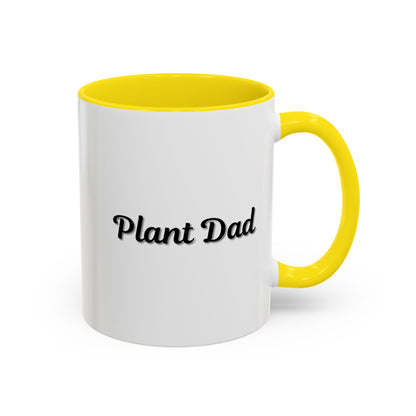 Plant Dad Accent Coffee Mug - Perfect Gift for Gardening Enthusiasts