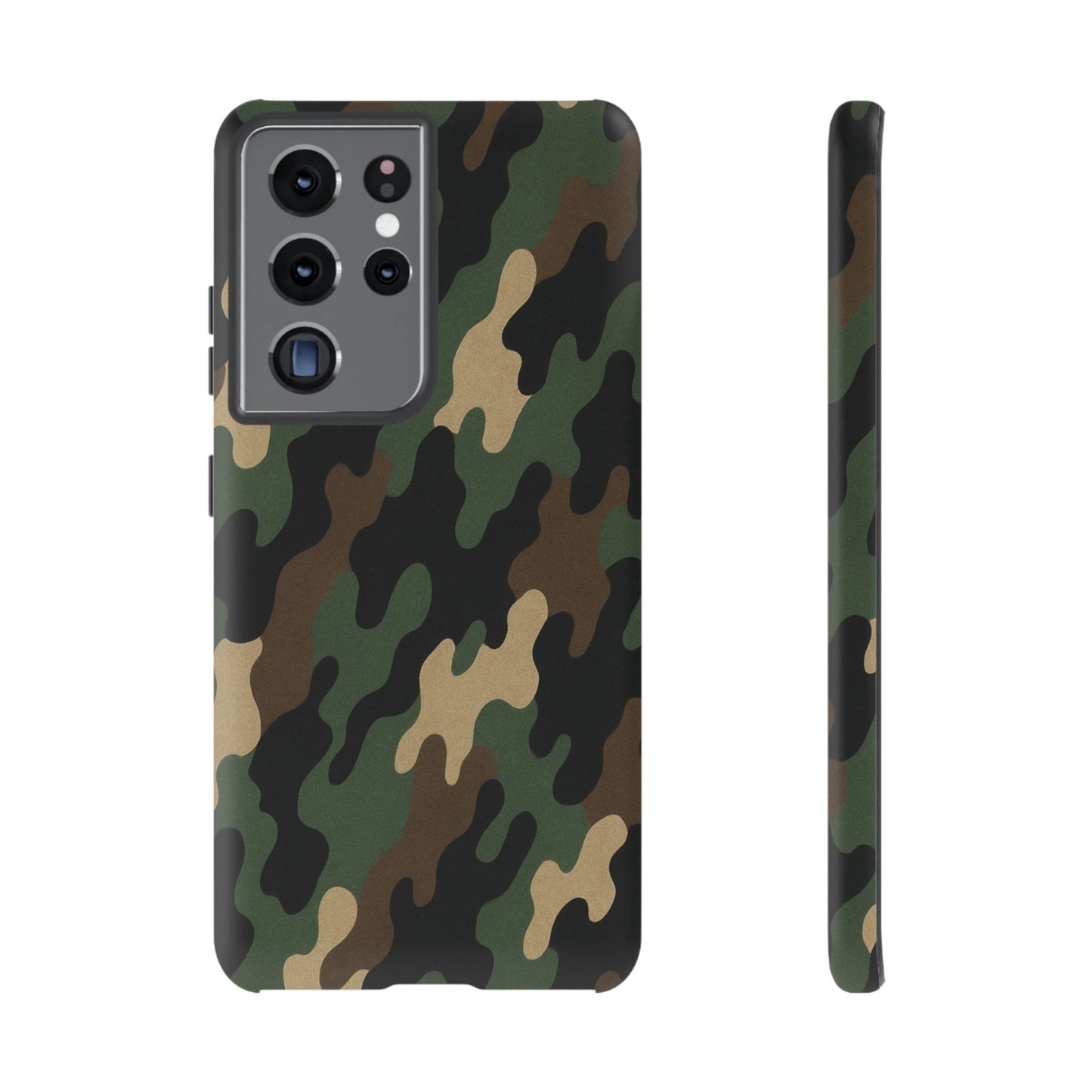 Camouflage Phone Case, Tough Cases, Military Style, Unique Phone Accessories, Gift for Him, Durable Phone Cover - TRV
