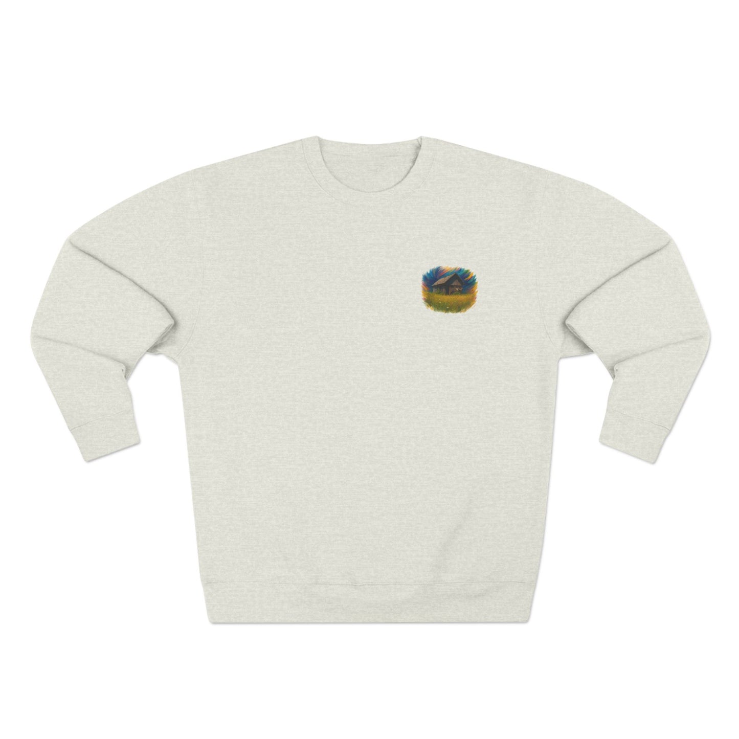 Cozy Dreamers Unisex Crewneck Sweatshirt, Artistic Sweatshirt, Gift for Nature Lovers, Vintage Vibe Apparel, Comfortable Layer, Casual Wear - TRV