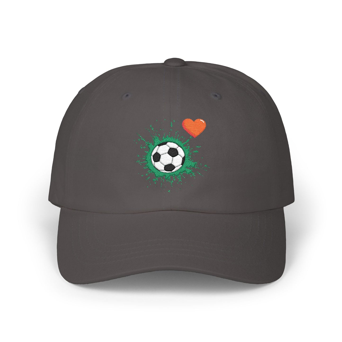 Soccer Love Dad Cap | Perfect Gift for Sports Lovers, Father's Day, Outdoor Events, Casual Wear, Adjustable Cap - TRV