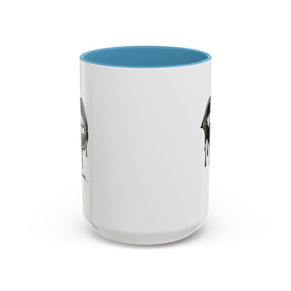 Vampire Lip Accent Coffee Mug - 11oz & 15oz - Unique Halloween Gift
