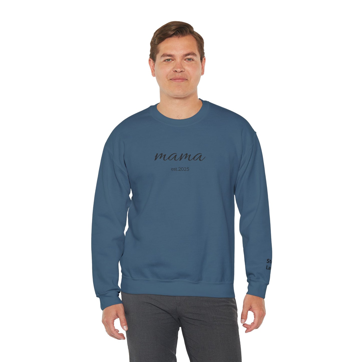 mama sweatshirt | simple script mom pullover - TRV
