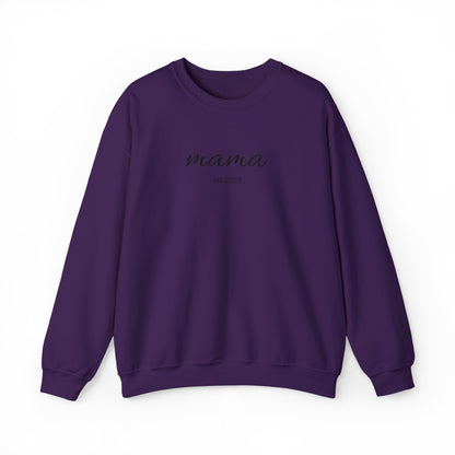 mama sweatshirt | simple script mom pullover - TRV