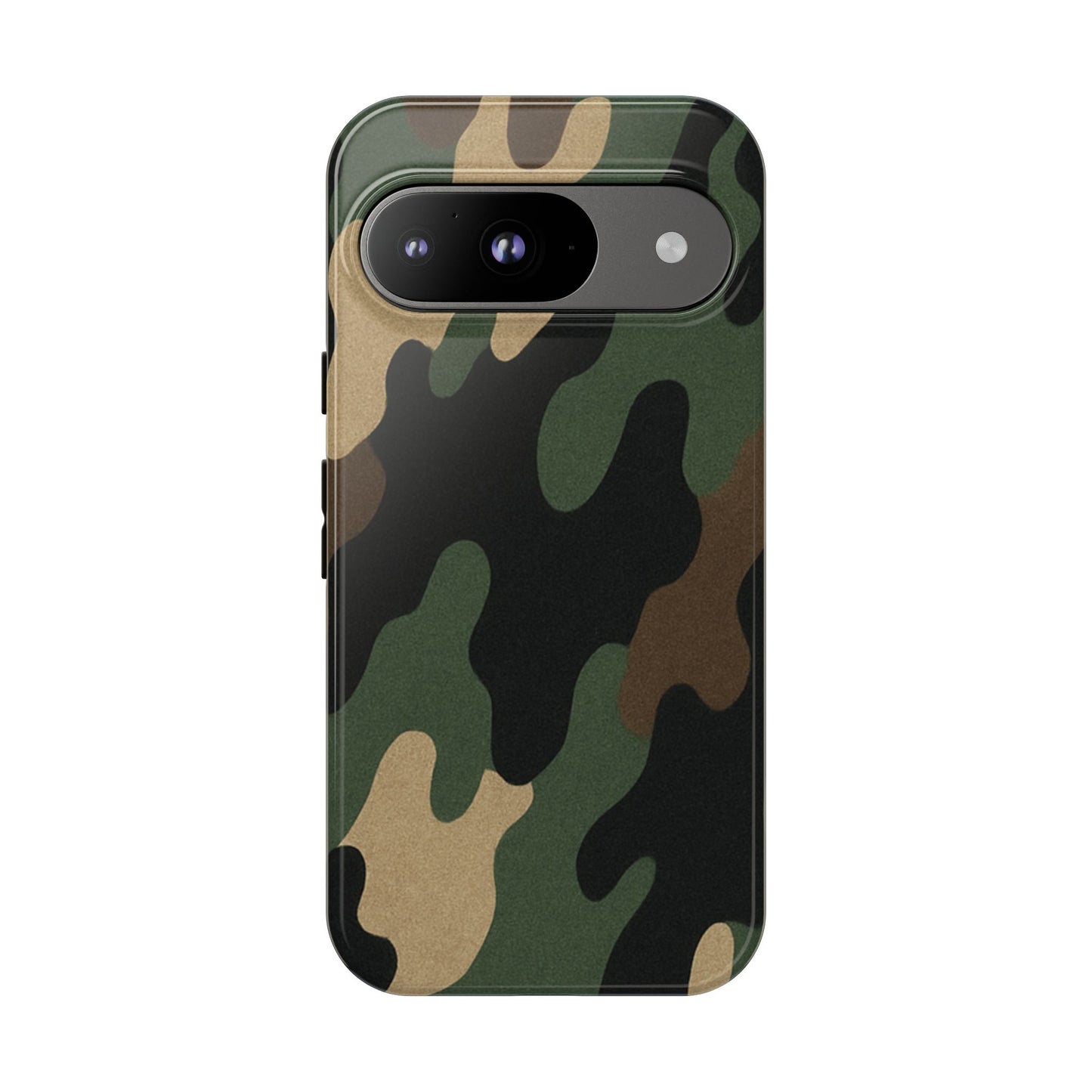 Camouflage Phone Case, Tough Phone Cover, Military Style Accessory, Protective Case for Men, Gifts for Soldiers - TRV