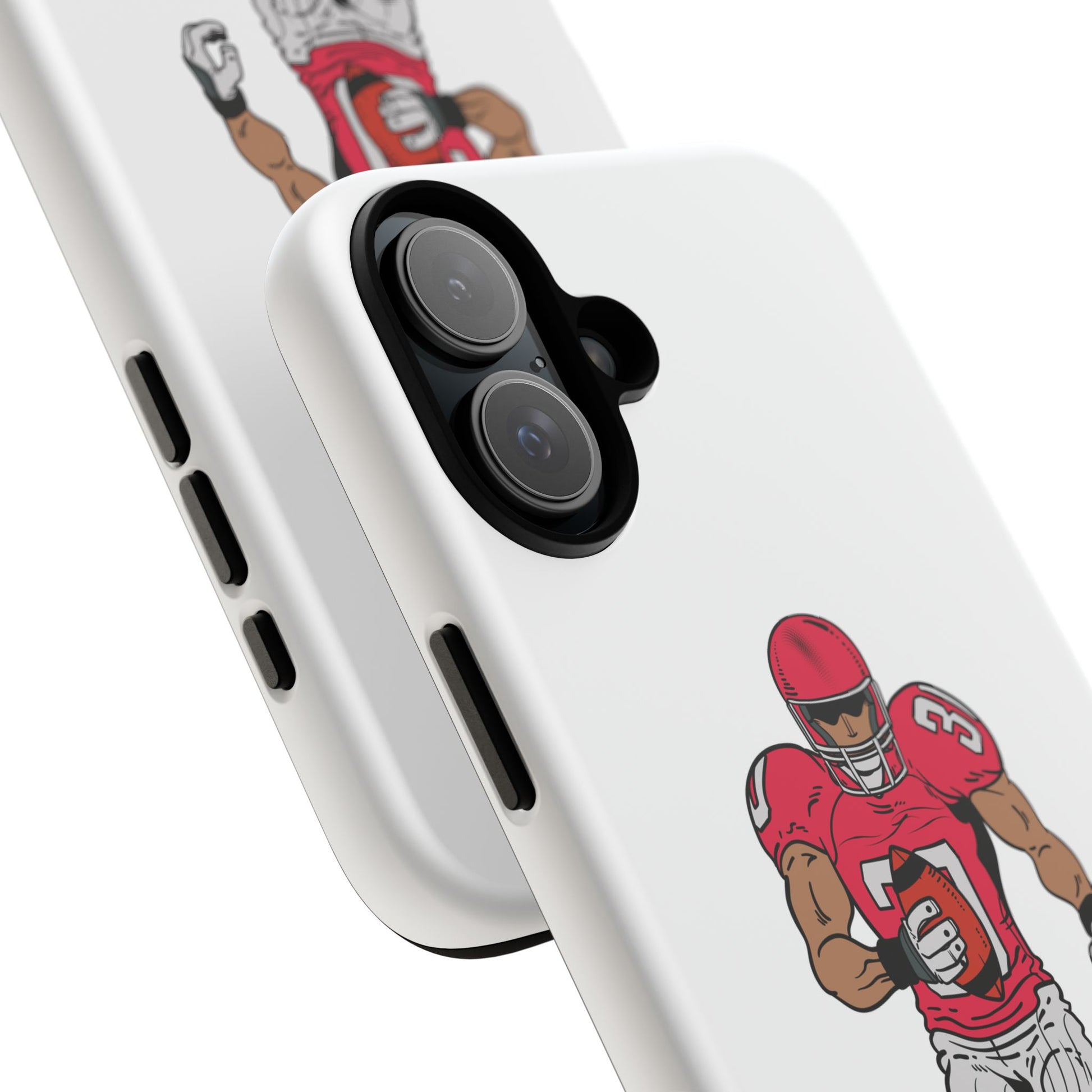 Football Player Tough Case, Sports Phone Cover, Athlete Gift, Tough Phone Case, Fall Sports, Football Lover's Accessory - TRV