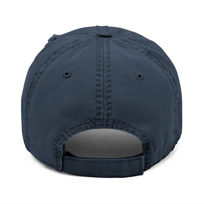 Distressed Dad Hat with '2000' Embroidery, Vintage Style Cap for Casual Outfits, Great Gift for Dads, Birthdays, and Anniversaries - TRV