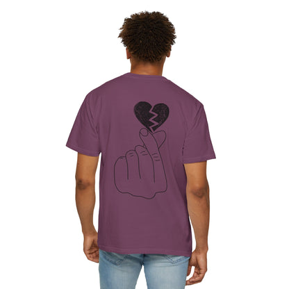 Heartbreak Unisex Garment-Dyed T-Shirt - Trendy Casual Tee for Self-Expression