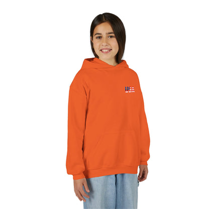USA Flag Youth Hoodie, Youth Sweatshirt, Cool Hoodie for Kids, American Pride Apparel, Comfortable Boys and Girls Sweatshirt