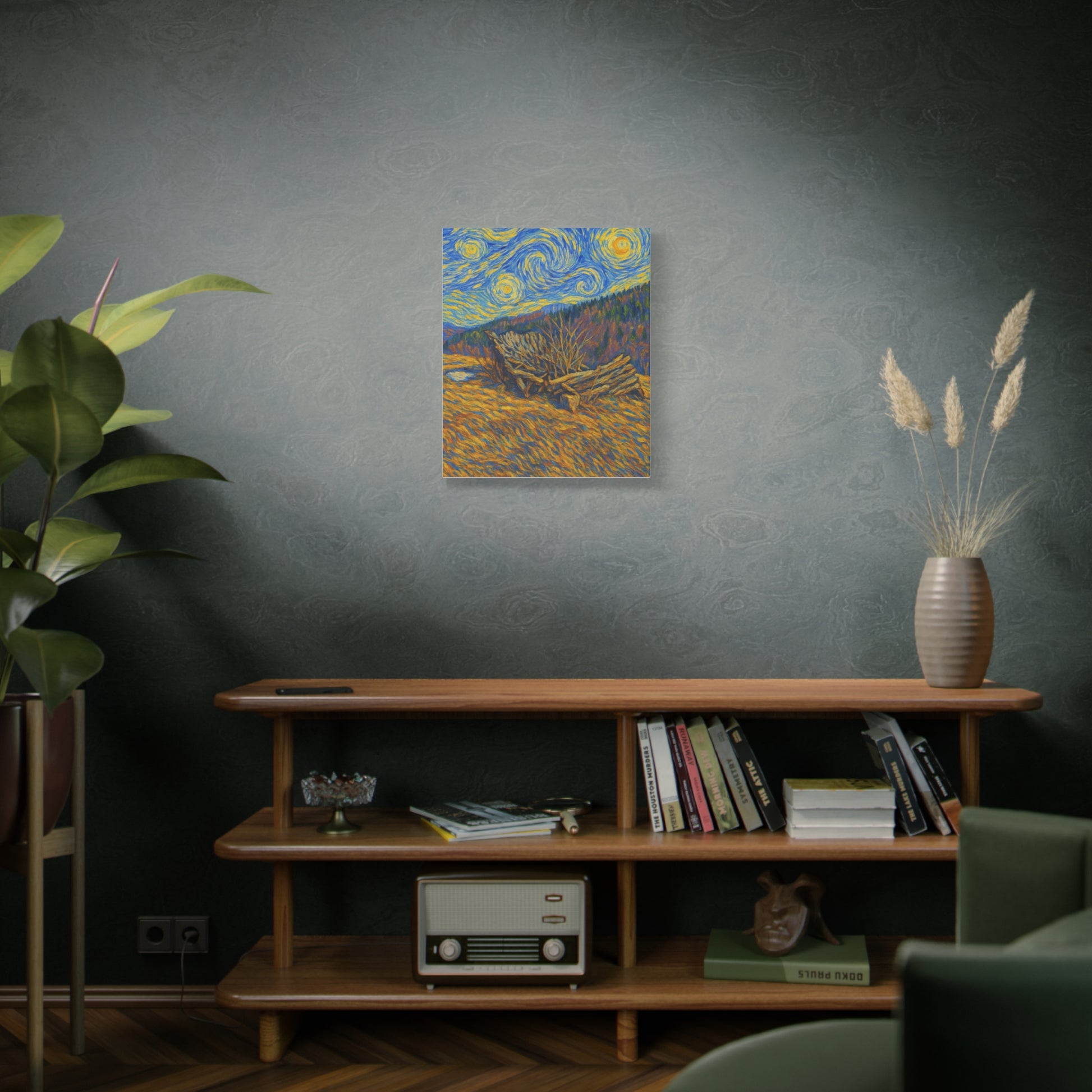 Artistic Van Gogh Style Canvas Wall Art, Nature Inspired Decor, Home Aesthetic, Gift for Art Lovers, Gallery Wall Piece, Living Room Decor, [...] - TRV