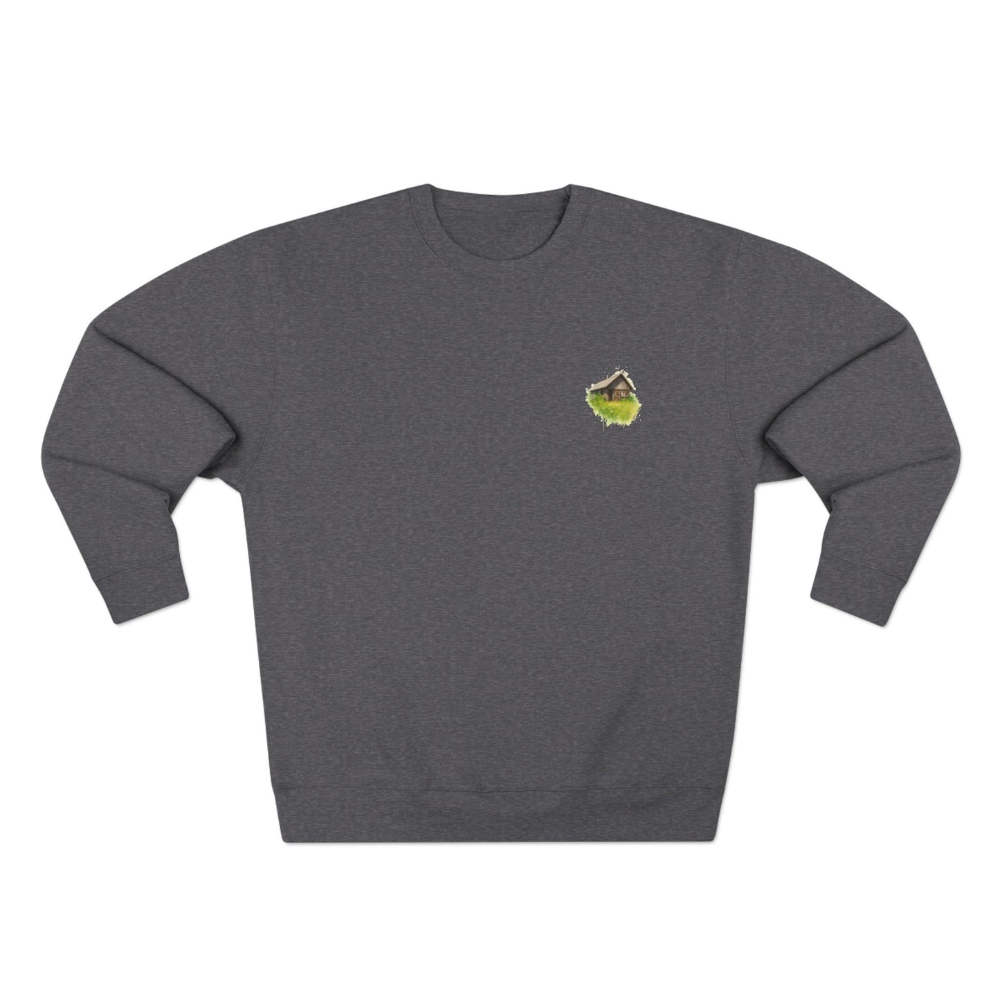 Cozy Art Print Crewneck Sweatshirt: Nature Lover, Graphic Sweater, Unique Gift, Home Decor Apparel, Casual Style - TRV