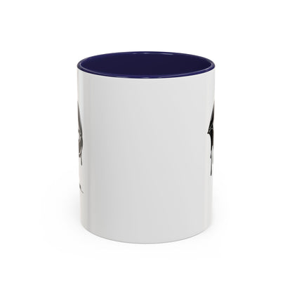 Vampire Lip Accent Coffee Mug - 11oz & 15oz - Unique Halloween Gift