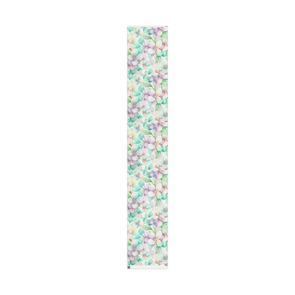 Floral Pastel Wrapping Paper Roll — Watercolor Hydrangea Gift Wrap