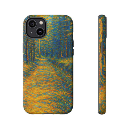 Artistic Phone Case for Nature Lovers, Tough Cases, Vibrant Design, Gift for Friends, Phone Accessories, Unique Artwork - TRV