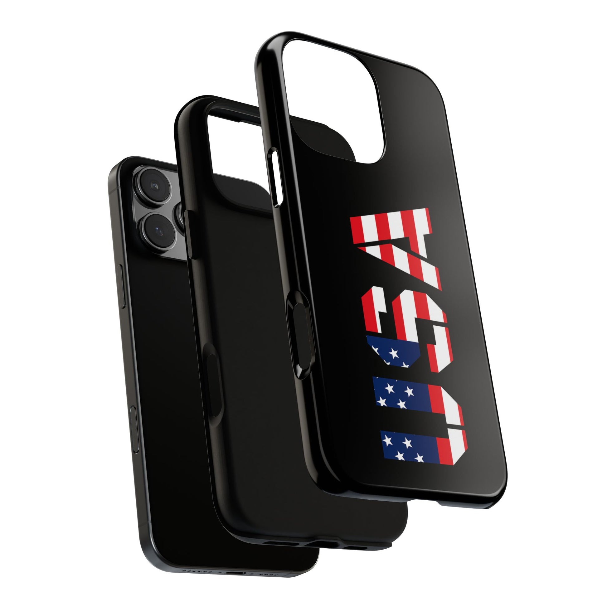 USA Flag Phone Case, Tough Phone Cover, Patriotic Gift, Independence Day Accessory, American Pride Mobile Case - TRV