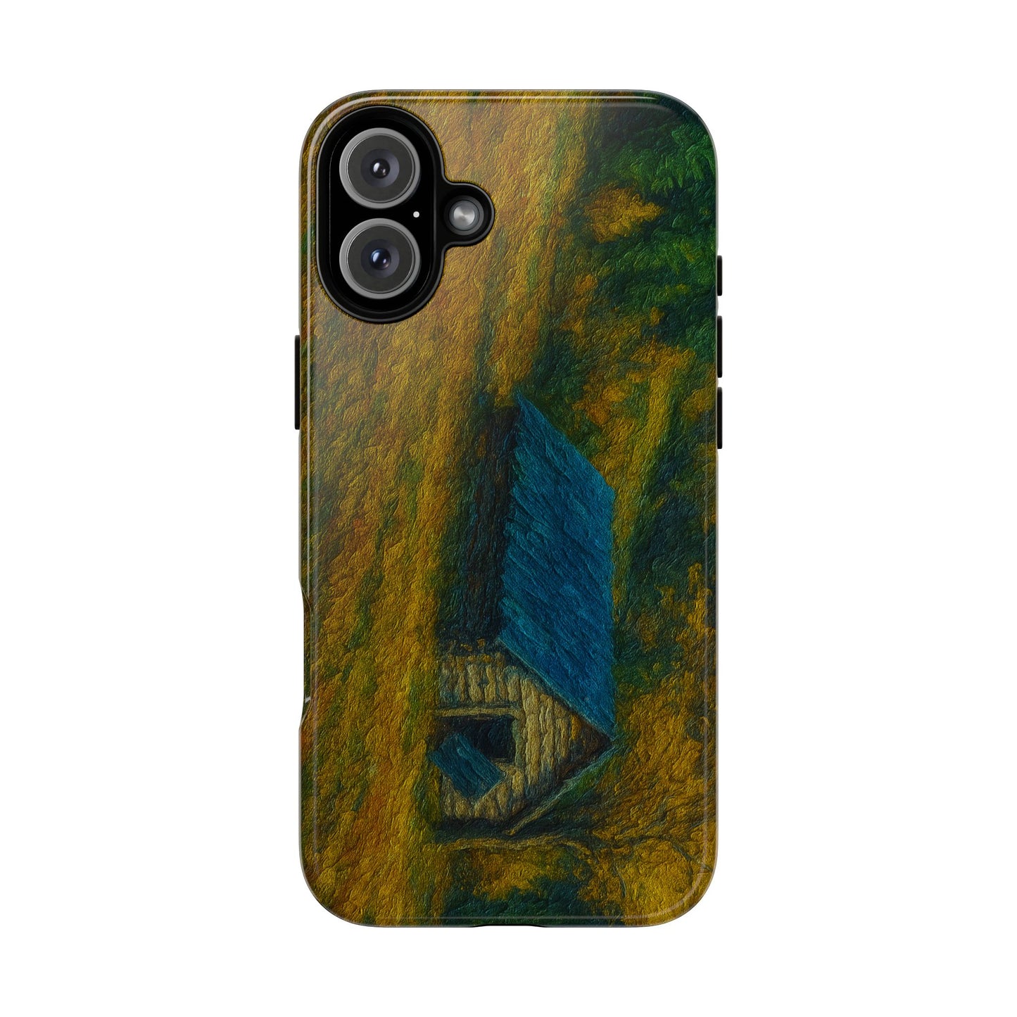 Artistic Phone Case by Tough Cases, Nature-Inspired Phone Protection, Unique Gift for Nature Lovers, Stylish Accessory, Fall Aesthetic - TRV