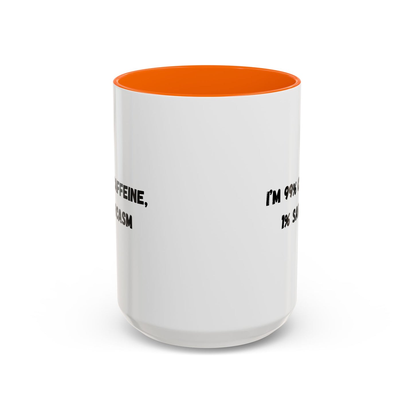 Sarcastic Coffee Mug - Funny Gift for Coffee Lovers, Black and White Accent Mug, Gift for Birthdays, Office Humor, Caffeine Enthusiasts
