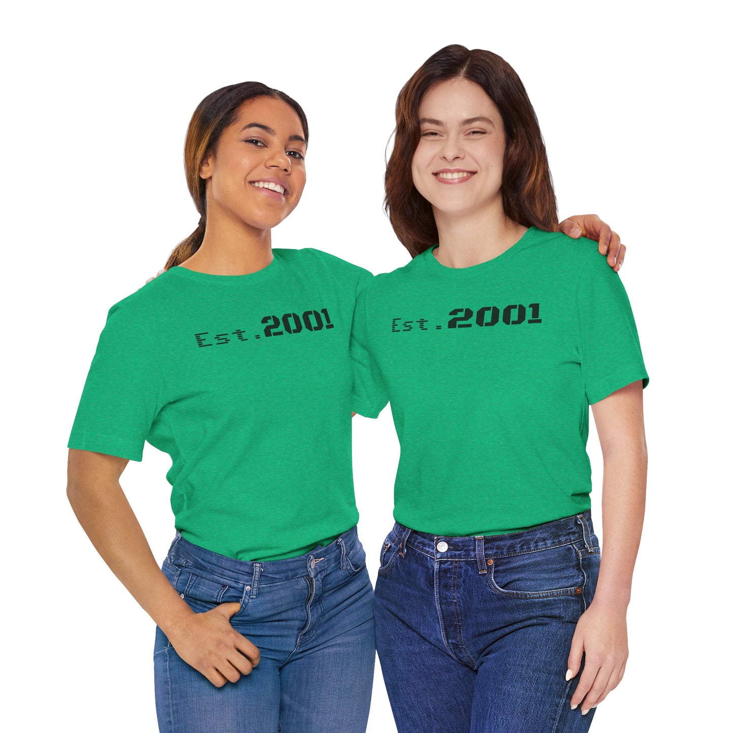 Est. 2001 Unisex Tee - Timeless Casual Wear, Birthday Gift, Nostalgic Fashion, Everyday Comfort, Trendy Streetwear