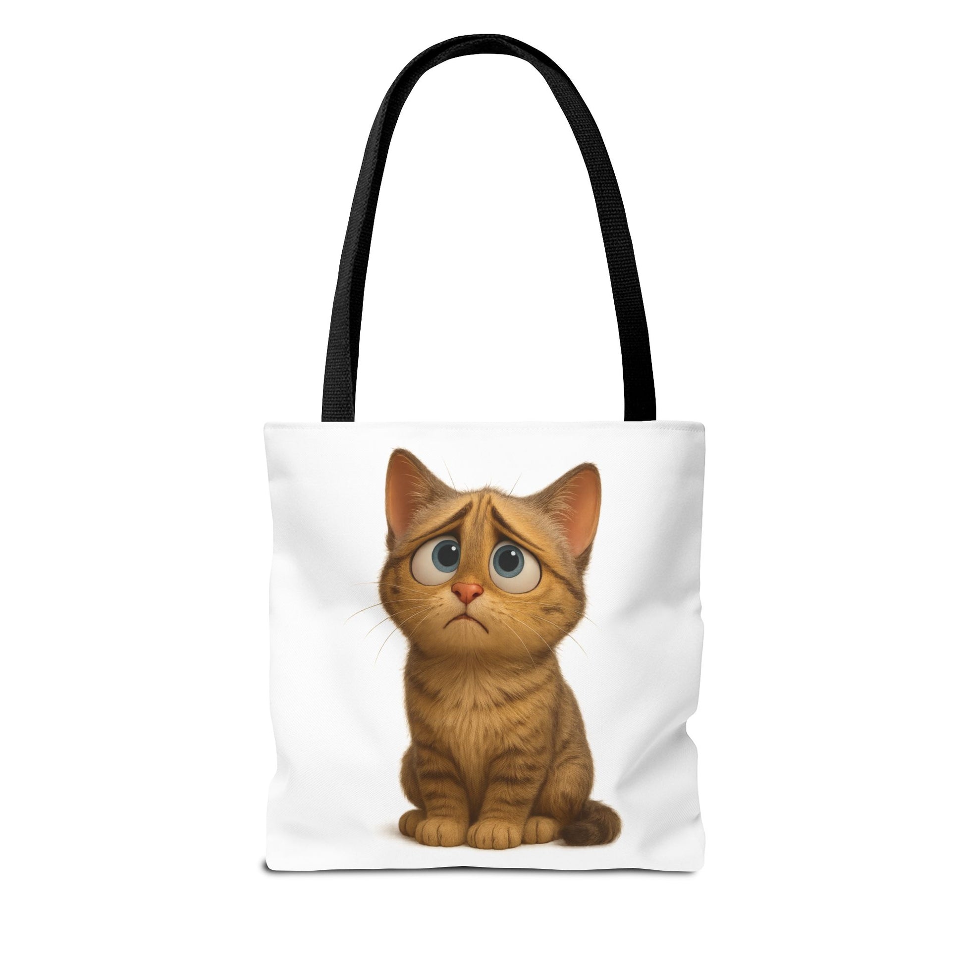 Cute Cat Tote Bag, Animal Lover Gift, Shopping Tote, Reusable Bag, Cute Merchandise, Eco-Friendly Gift - TRV