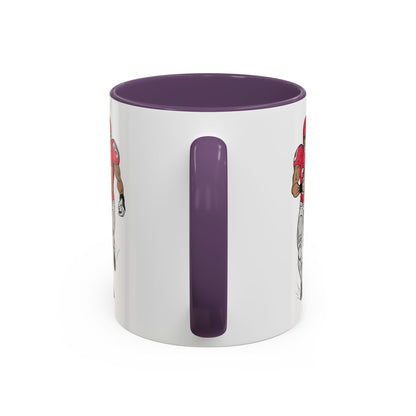 Football Player Coffee Mug, Sports Fan Gift, Motivational Coffee Cup, Game Day Mug, Unique Sports Merchandise