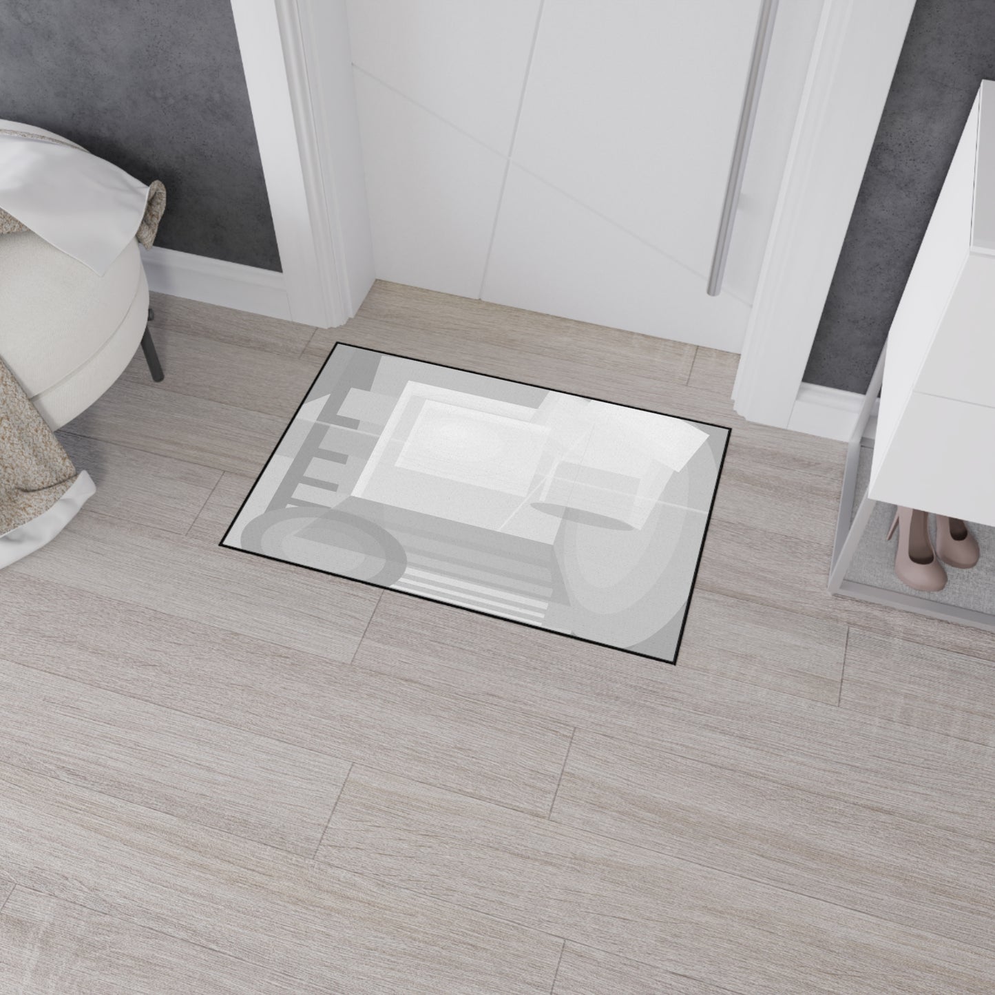 Abstract Heavy Duty Floor Mat