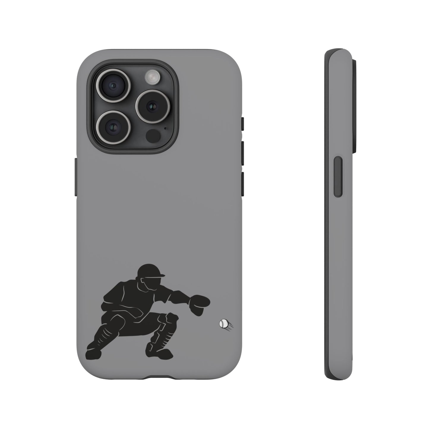 Baseball Catcher Phone Case - Tough Cases, Sports Phone Cover, Great for Athletes, Perfect Gift for Baseball Lovers, Unique Cell Phone Design - TRV