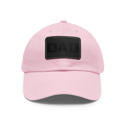 Stylish Dad Hat with Leather Patch | Perfect Gift for Fathers Day, Casual Wear, Dad's Birthday, Outdoor Activities