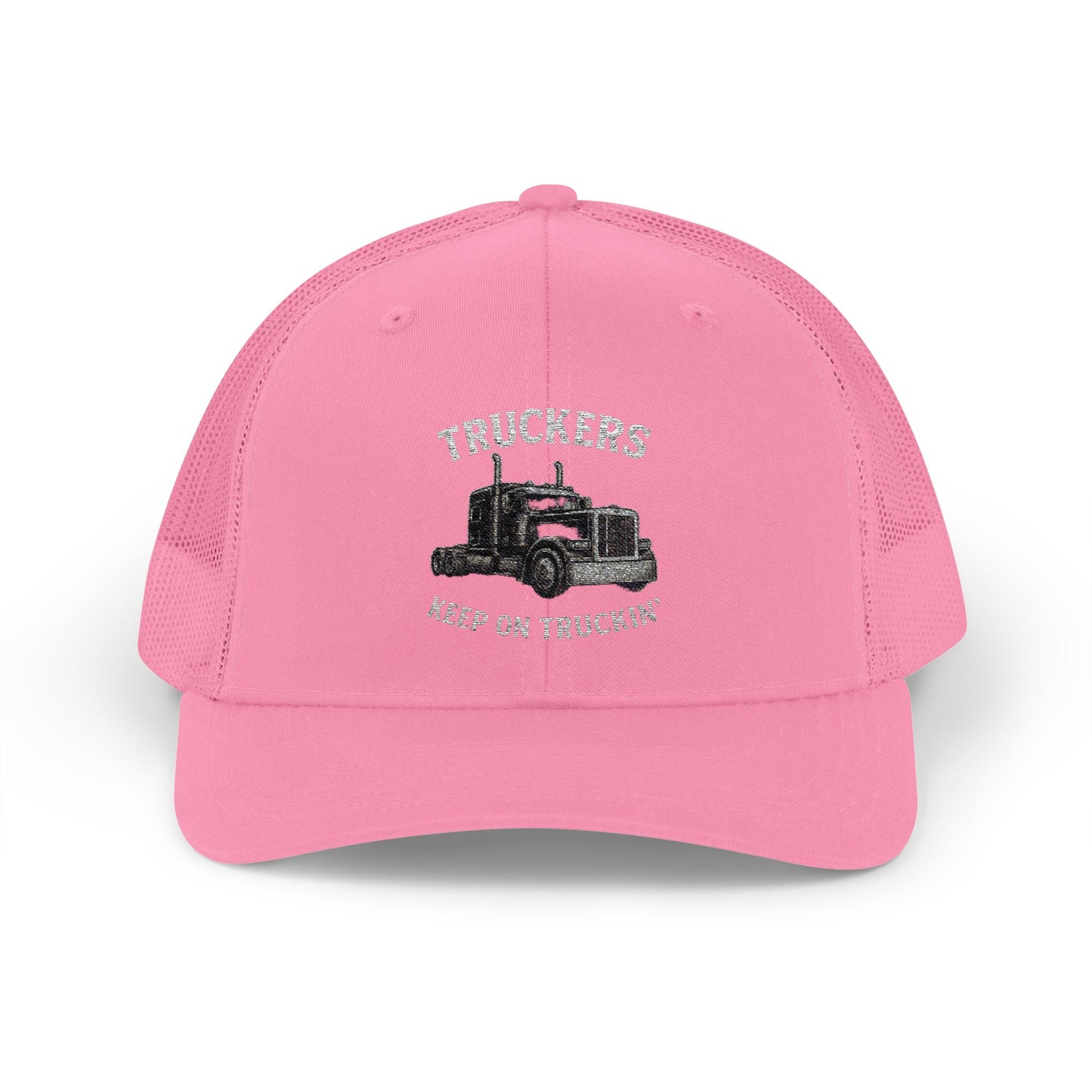 Truck Driver Snapback Cap, Mesh Trucker Hat, Cool Casual Hat, Perfect Gift for Drivers, Trucking Enthusiasts, Outdoor Style - TRV