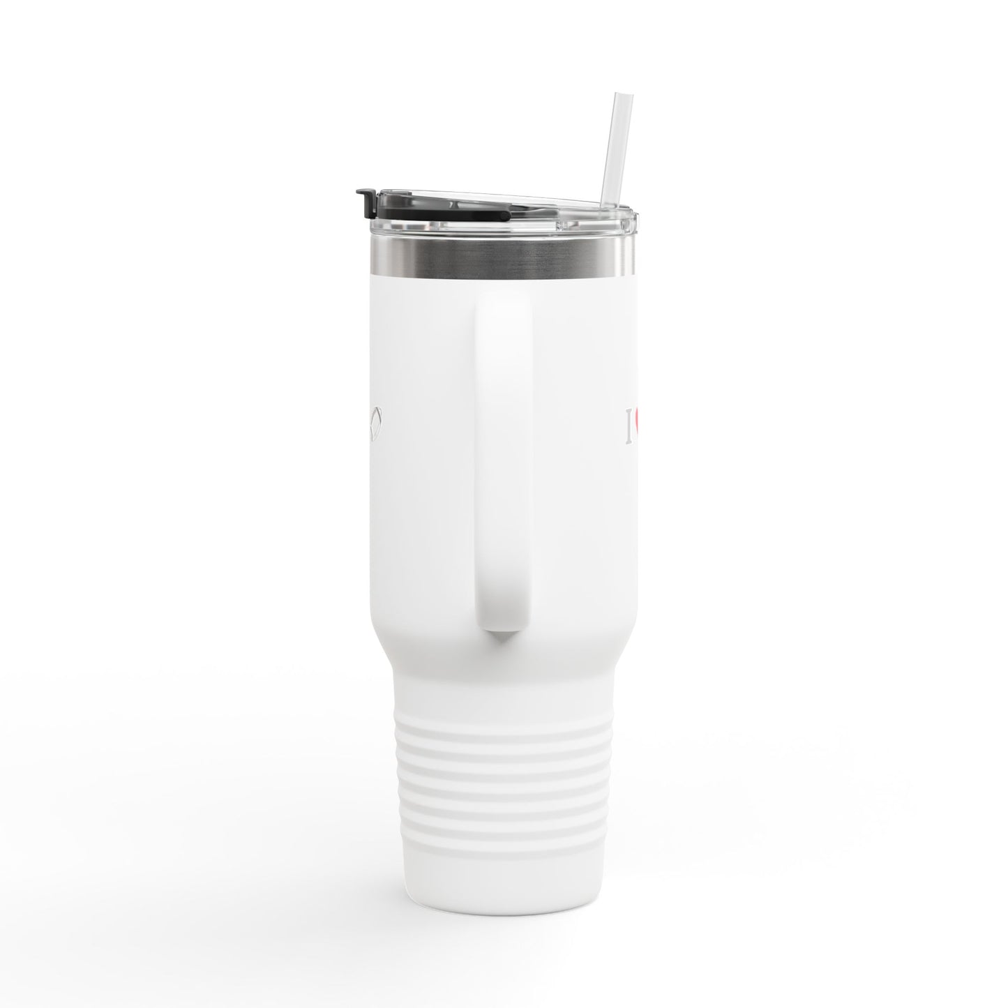 I Love Football Insulated Travel Mug, 40oz - Perfect For Writers, Students, Teachers | Funny Gift | Travel Coffee Mug | Stylish Tumbler | [...] - TRV