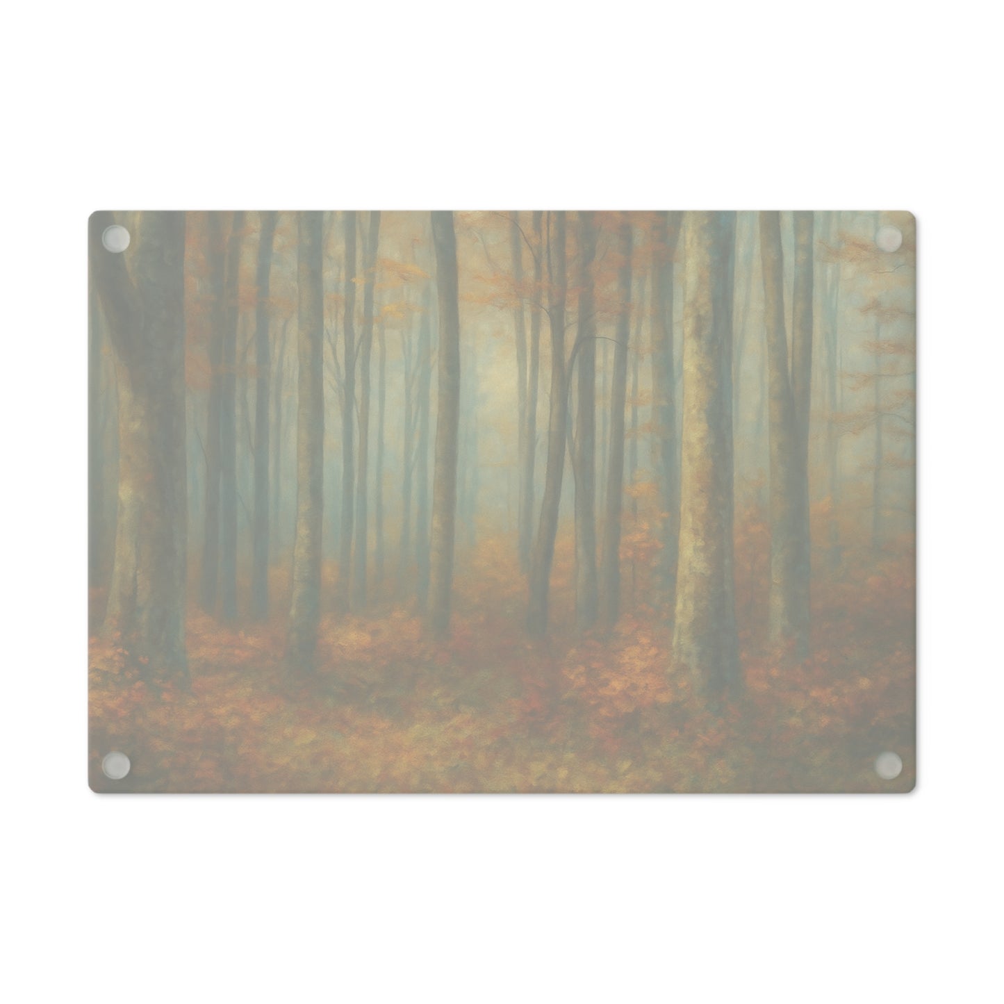 Autumn Forest Cutting Board - Nature-Inspired Kitchen Decor