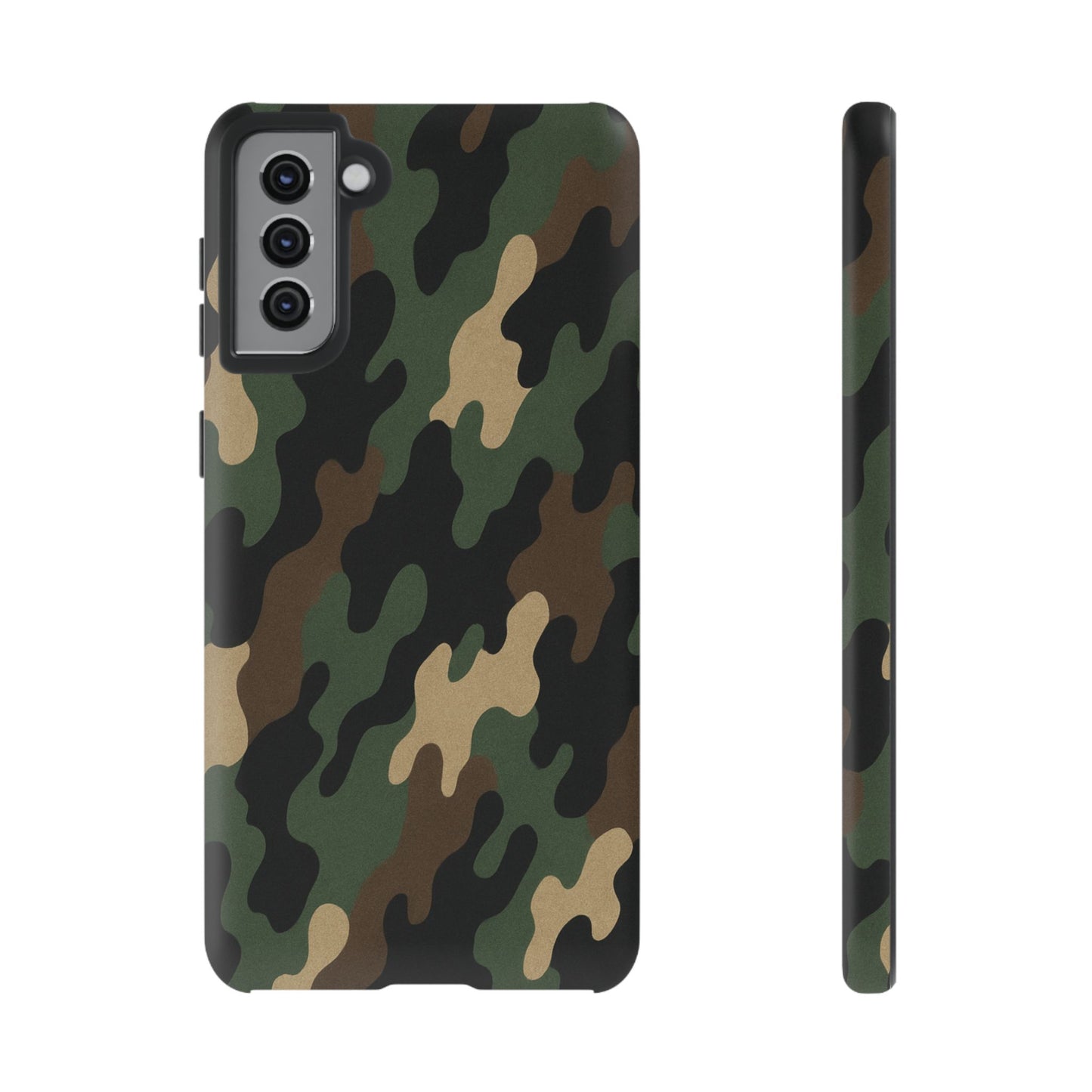Camouflage Phone Case, Tough Cases, Military Style, Unique Phone Accessories, Gift for Him, Durable Phone Cover - TRV