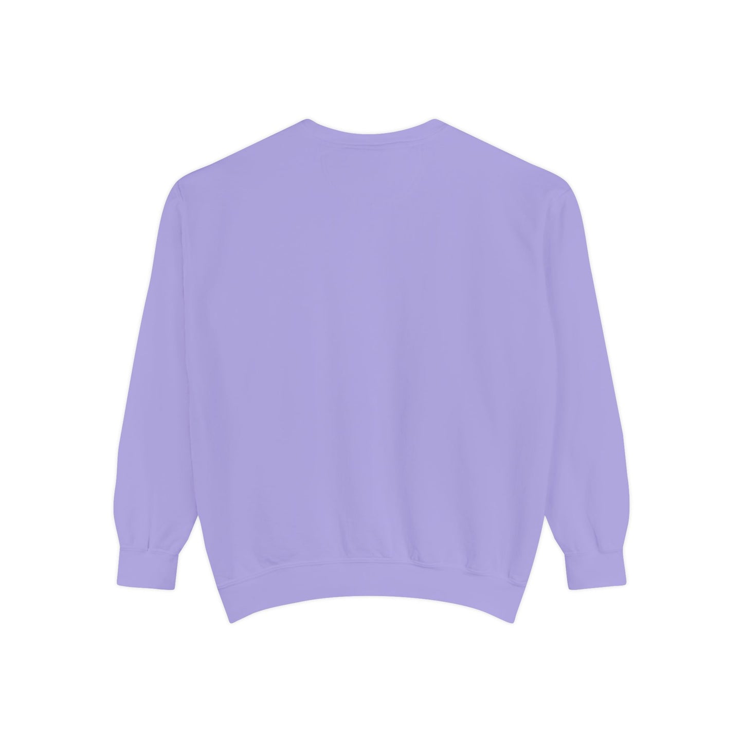 Minimalist Peace Hand Sweatshirt — Small Chest Line Art Crewneck