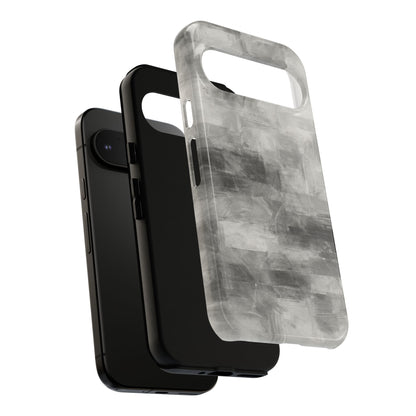 Stylish Phone Case for Tough Protection, Marble Grey Design, Customizable Gift for Her, Unisex Mobile Accessory, Birthday Present, [...] - TRV