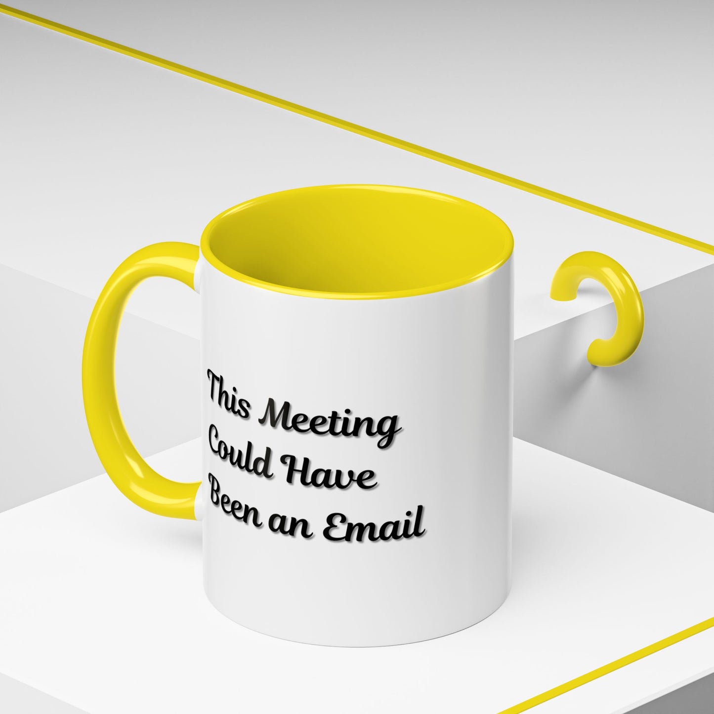 Funny Office Accent Coffee Mug - "This Meeting Could Have Been an Email" - 11 & 15oz