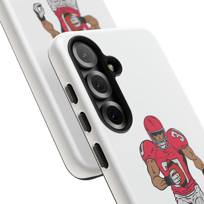 Football Player Tough Case, Sports Phone Cover, Athlete Gift, Tough Phone Case, Fall Sports, Football Lover's Accessory - TRV