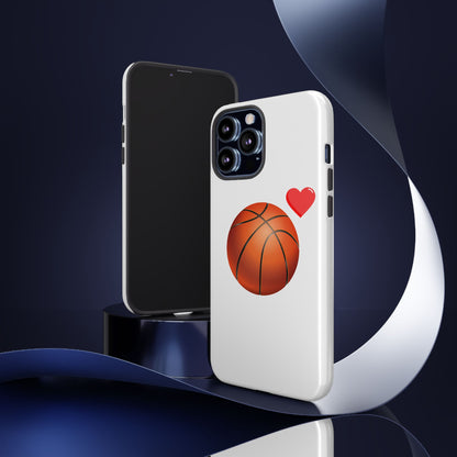 Basketball Phone Case, Love Basketball Case, Sports Gift, Athletic Style, Unique Phone Cover - TRV