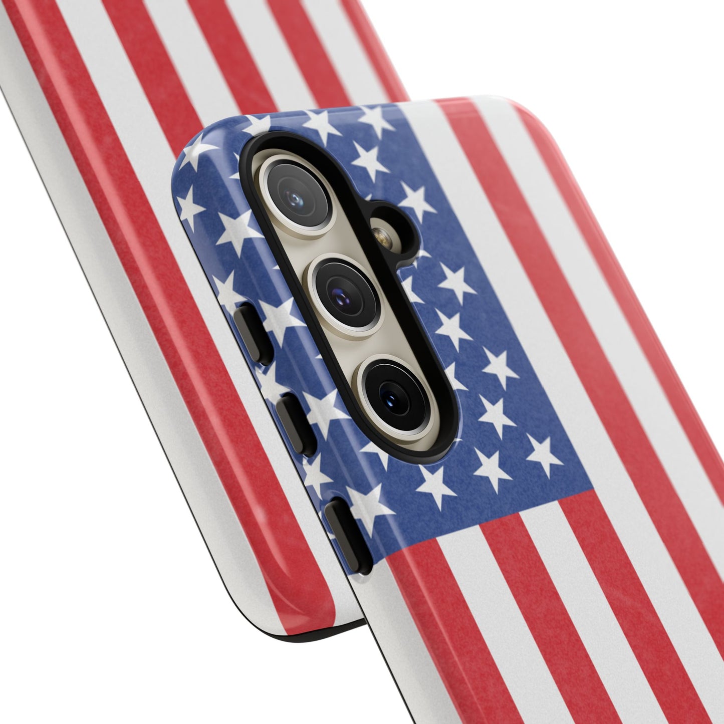 American Flag Phone Case - Patriotic Cell Cover, Tough Cases, USA Pride, Independence Day Gift, Veteran's Day, Phone Protection - TRV