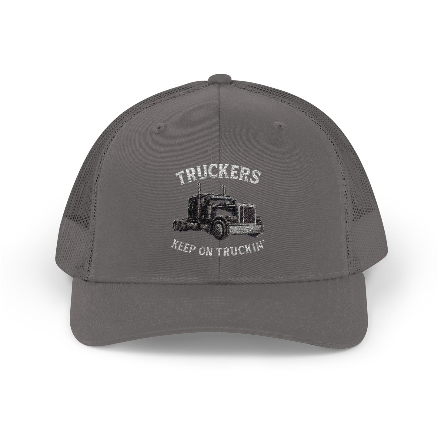 Truck Driver Snapback Cap, Mesh Trucker Hat, Cool Casual Hat, Perfect Gift for Drivers, Trucking Enthusiasts, Outdoor Style - TRV