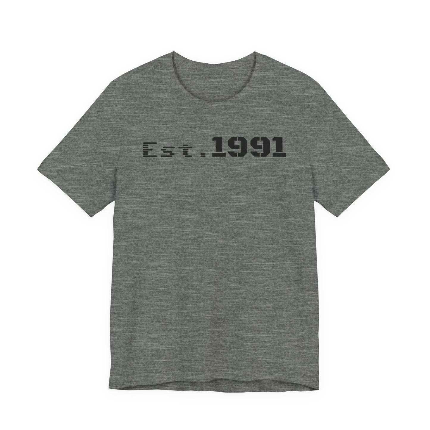 Established 1991 Unisex Jersey Tee | Vintage Anniversary Gift | Casual Wear, Birthday Shirt, Retro Style, Statement Tee, Gift for Him/Her - TRV