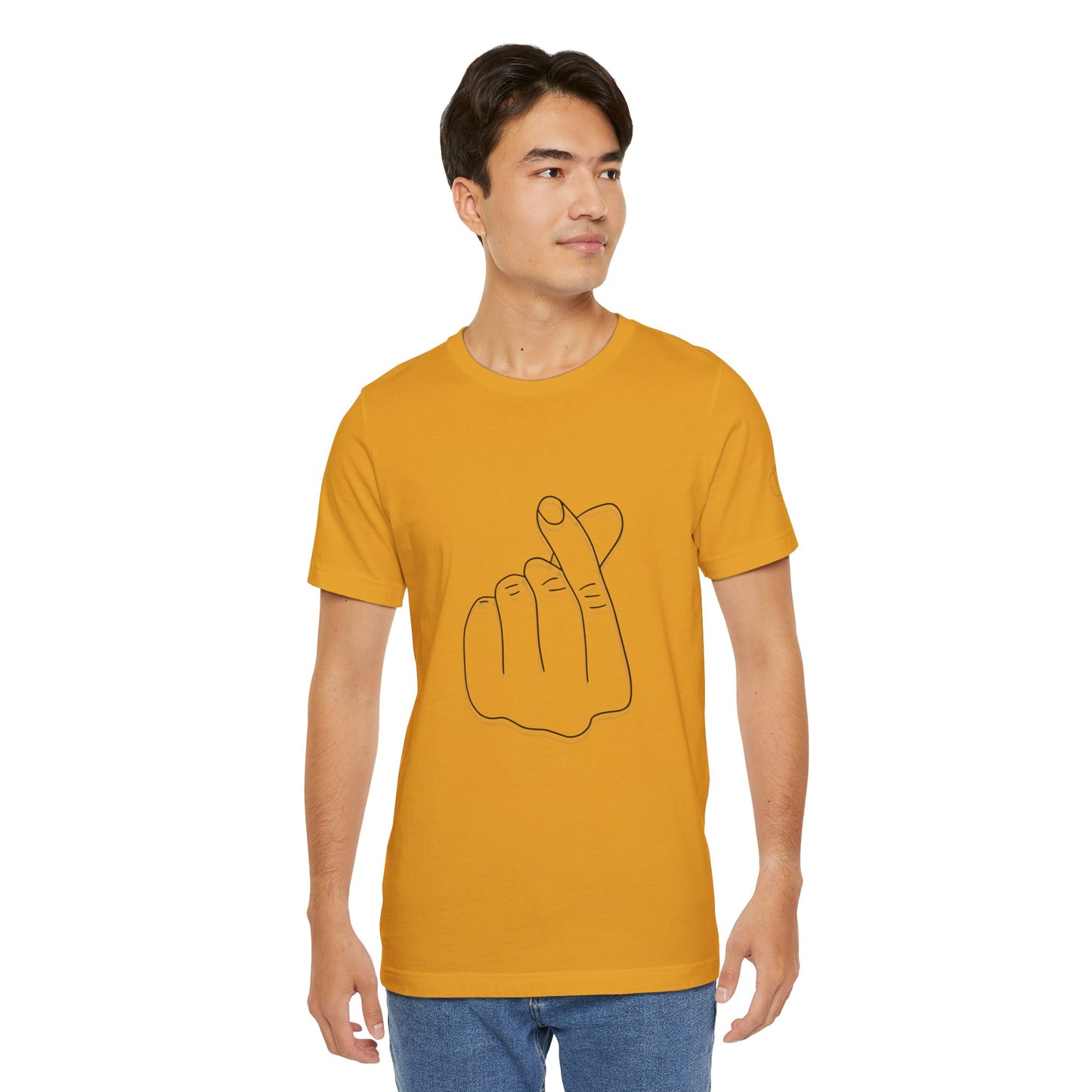 Minimalist Hand Sign Unisex Tee | Casual Everyday Wear | Perfect for Gift Givers