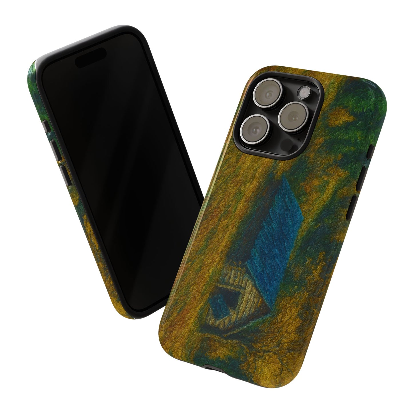 Artistic Phone Case by Tough Cases, Nature-Inspired Phone Protection, Unique Gift for Nature Lovers, Stylish Accessory, Fall Aesthetic - TRV